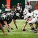The EMU spring practice in the indoor practice facility on Sunday, April 14. AnnArbor.com I Daniel Brenner